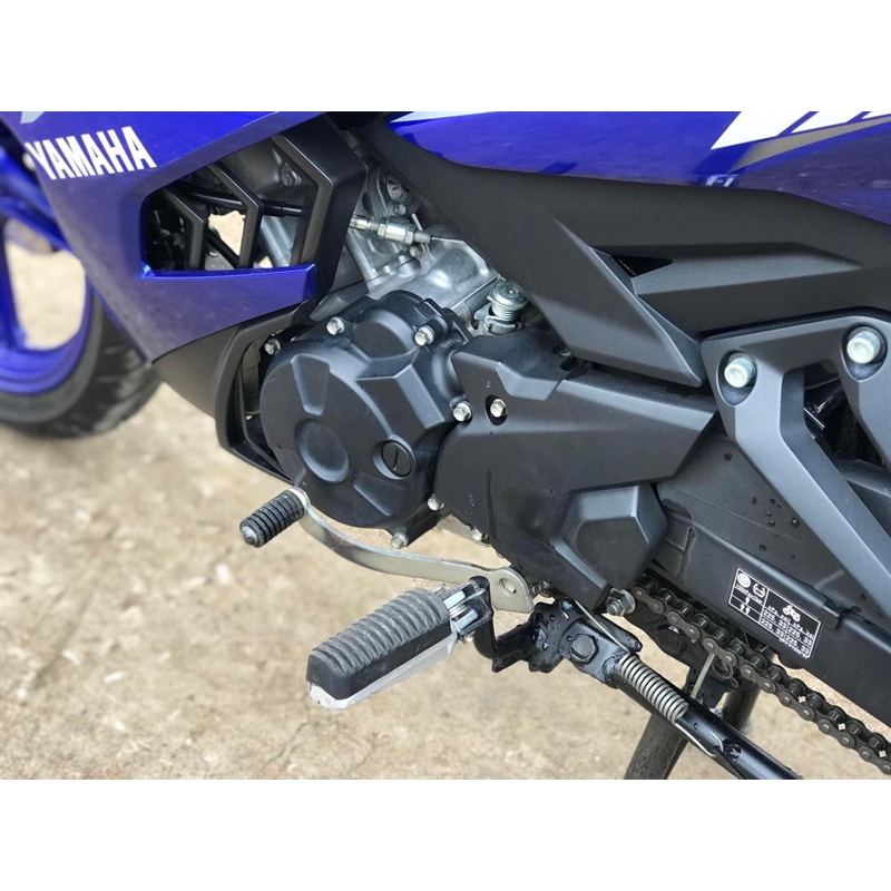 Nắp đuôi cá  Ex 150 đen nhám zin