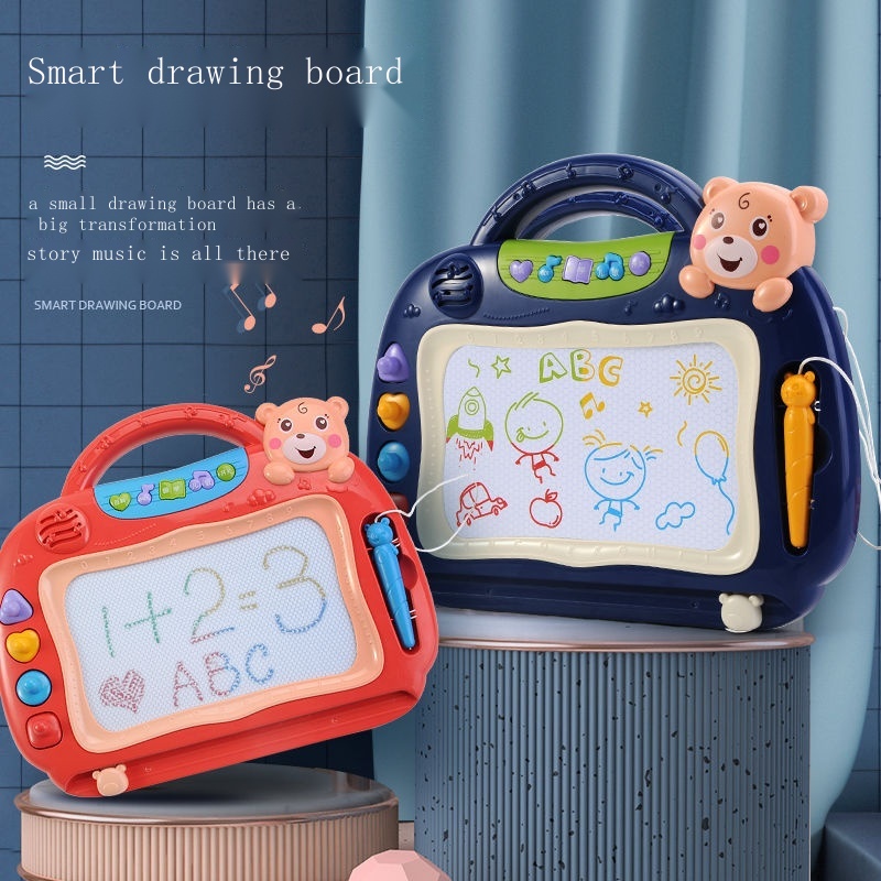 Bảng Vẽ Đồ Chơi Nam Châm Nhiều Màu Sắc Đa Năng Giáo Dục Sớm Cho Bé