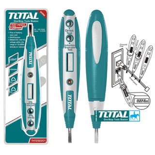 Bút thử điện hiện số điện tử Dò dòng điên ngoài dây Total THT292201