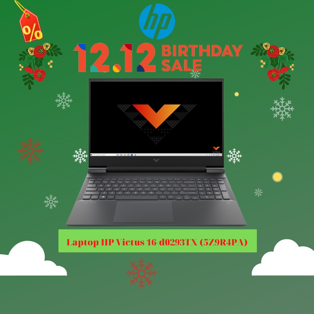 Laptop HP Victus 16-d0293TX (5Z9R4PA) i5-11400H | 8GB | 512GB | GeForce RTX™ 3050Ti 4GB