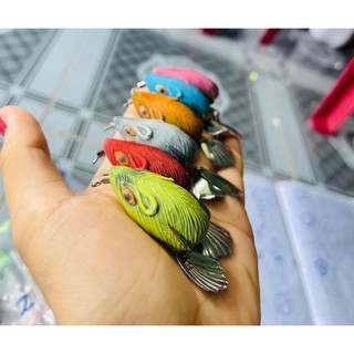 (CHÌ ĐÚC) NHÁI HƠI CHUỘT THÁI LAN dài 38mm nặng 7.5g nổi 9g lửng