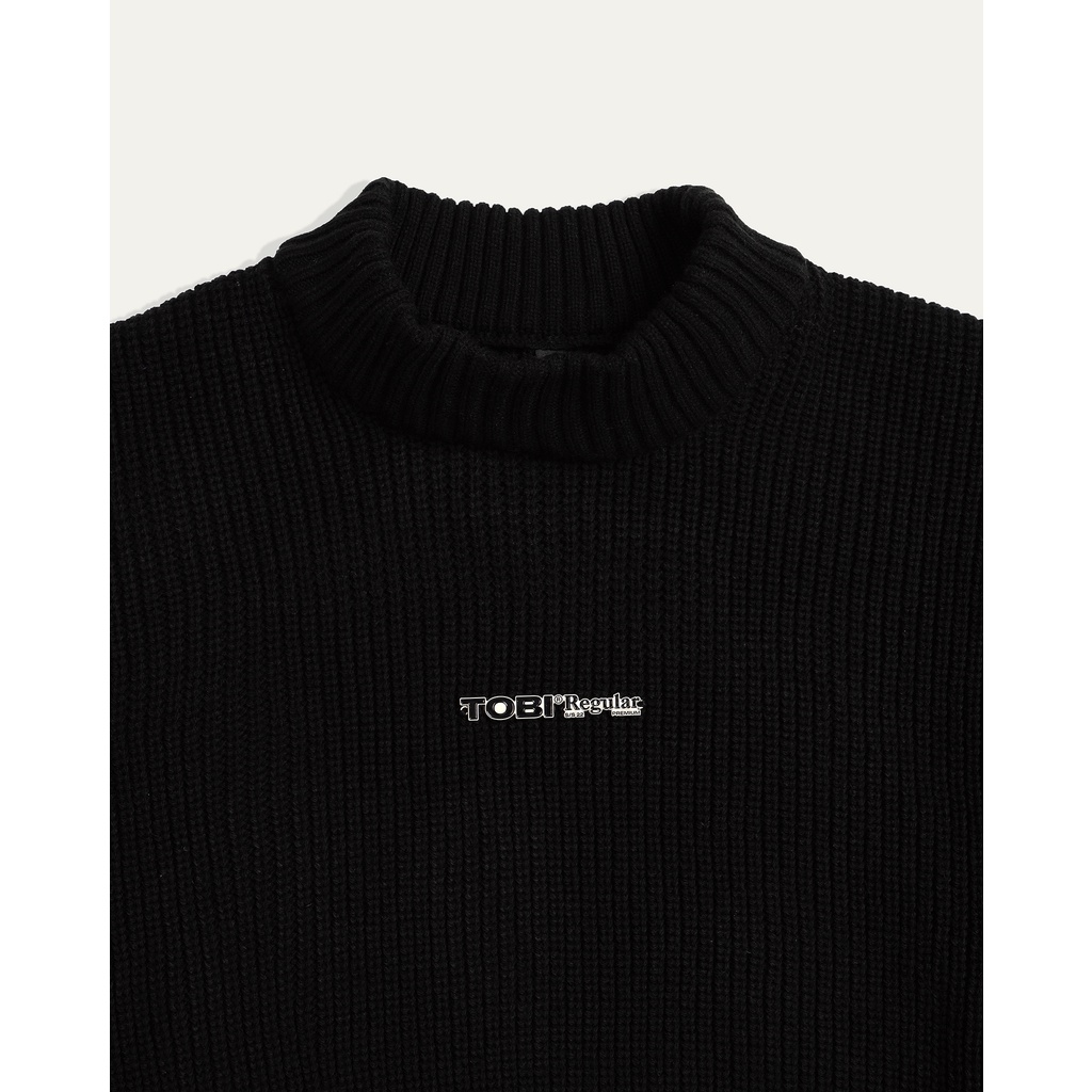 Áo Sweater Len Dài Tay TOBI® Heavy Rib Knit