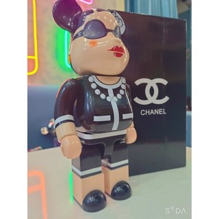 [Có Sẵn-Ảnh tự chụp] Bearbrick Cha.nel bản 400%