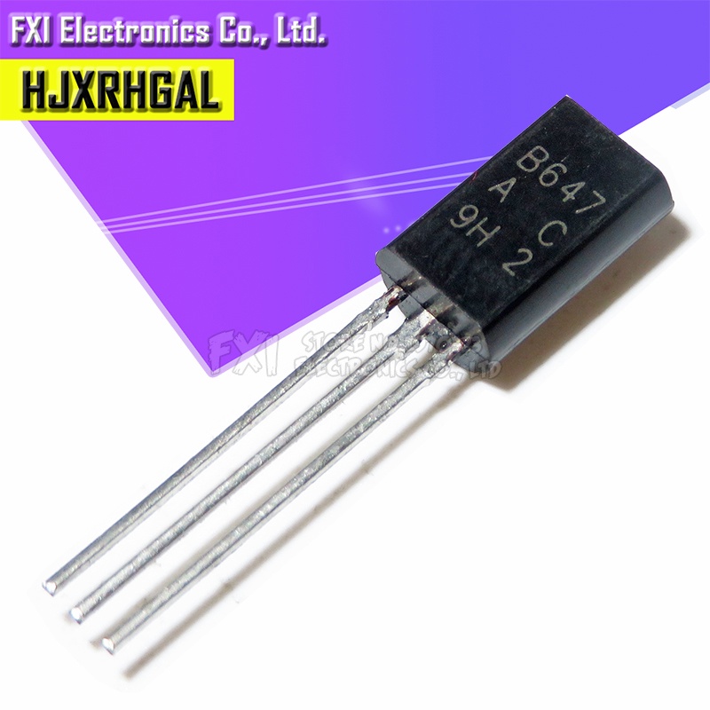 Bộ 50 2SB647AC 2SB647A 2SB647 TO92 TO-92L B647 Triode Transistor mới