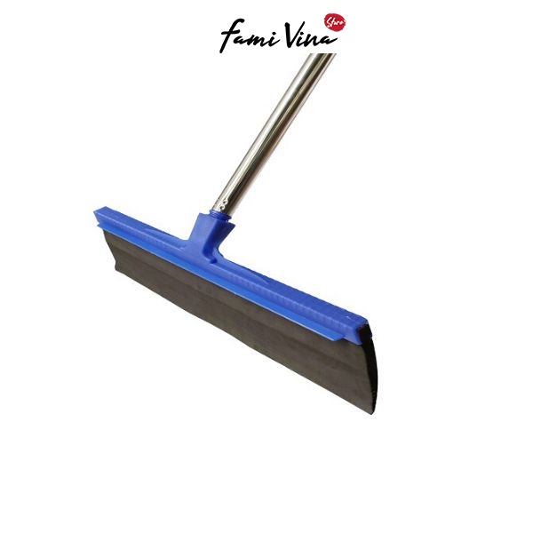 Cây cào nước cây gạt nước sàn, cậy gạt nước inon đầu mút xốp siêu bền đẩy nước làm sạch sàn nhà ngập nước