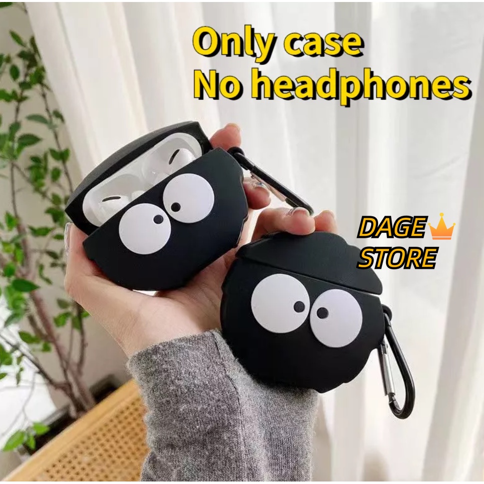 Vỏ Bảo Vệ Hộp Sạc Tai Nghe AirPods 1 / 2 / Pro Bằng Silicon Họa Tiết Hoạt Hình 3D Dễ Thương