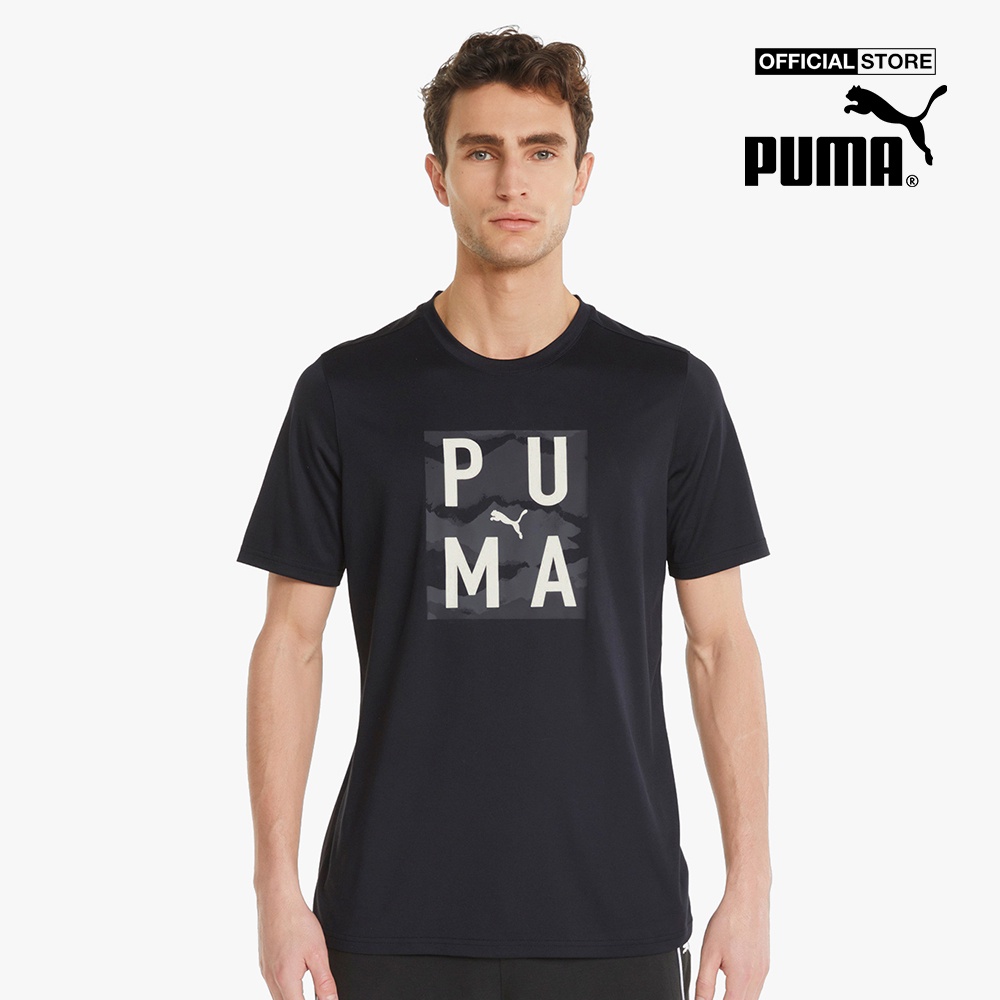 PUMA - Áo thun thể thao nam ngắn tay Graphic Training 521542-01