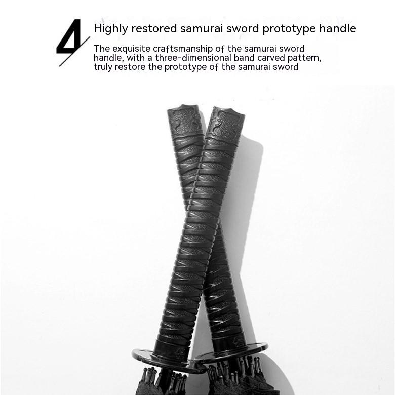 Dù Tự Động Tay Cầm Dài Hình Cây Kiếm samurai Độc Đáo Sáng Tạo