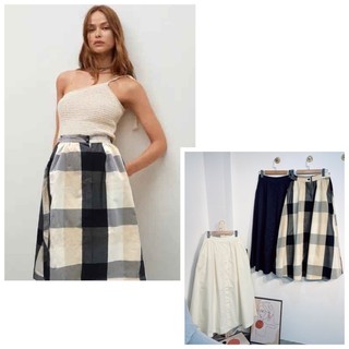 Chân váy midi dáng dài MNG xuất xịn