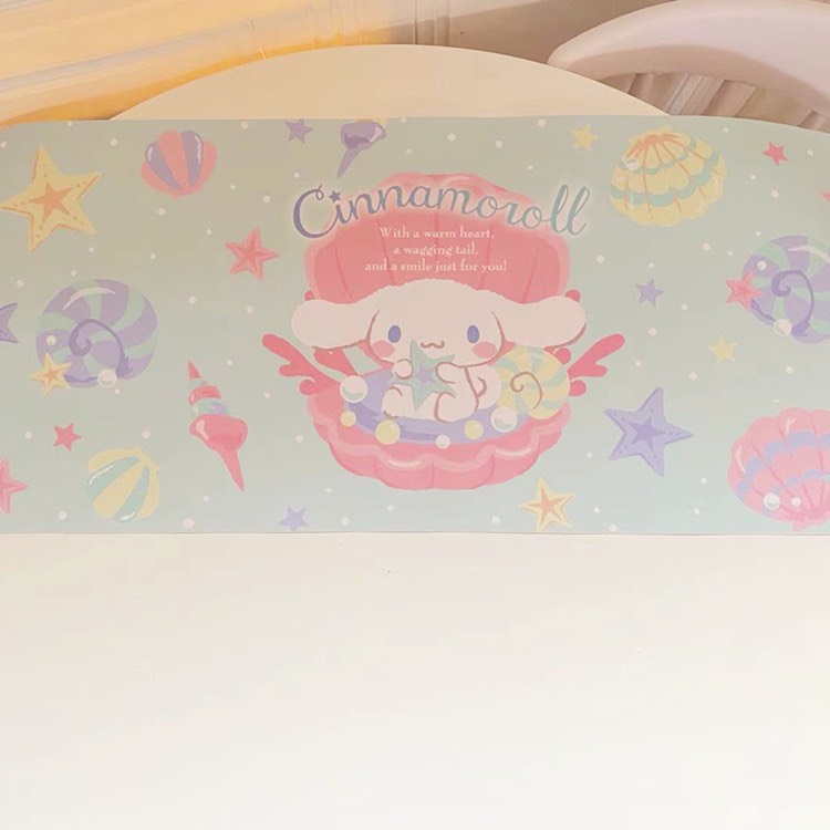 Miếng lót chuột máy tính cỡ to hoạt hình - Thảm lót tay trải bàn học, bàn làm việc decor nhiều hình cute nhựa PVC