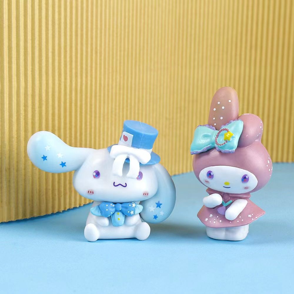 Mô Hình Cún Kuromi Cinnamon Để Bàn Trang Trí Dễ Thương