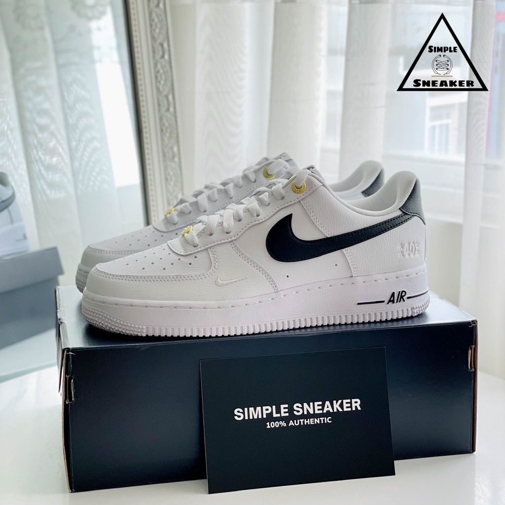 Giày Nike Air Force 1 40th Anniversary Chính Hãng 🔴SIMPLE SNEAKER🔴 Air Force 1 '07 LV8 Sail Malachite