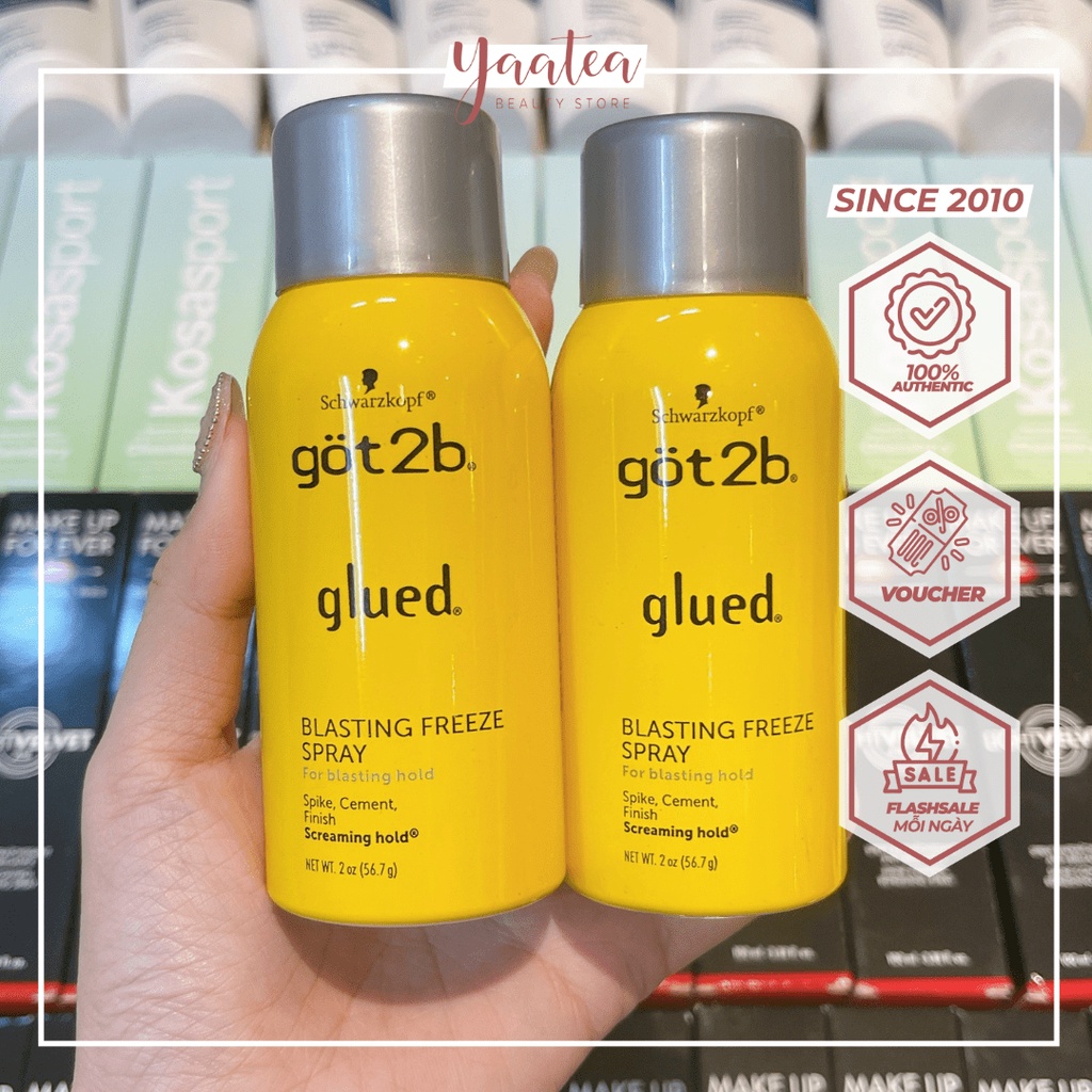 Keo Xịt Tóc Got 2B Schwarzkopf Glued 2oz