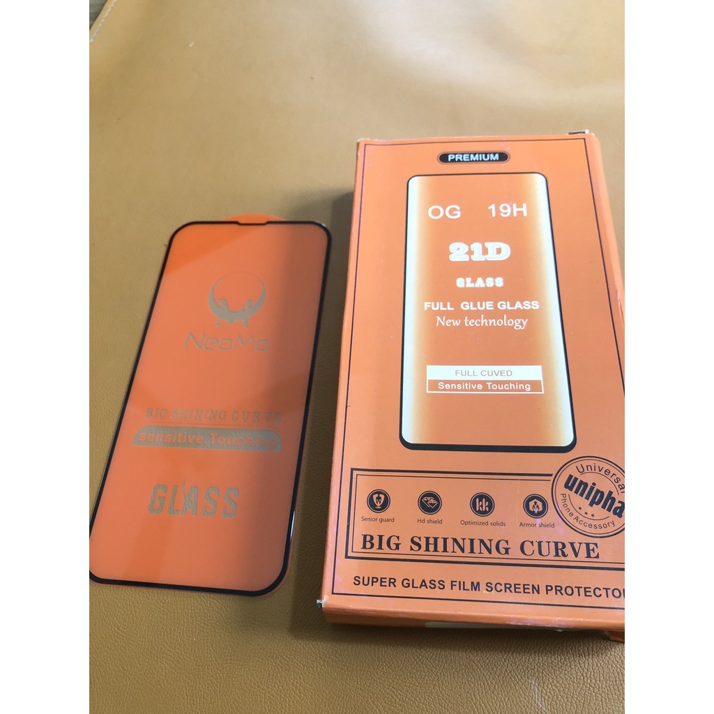 Kính Cường Lực 21D lP full màn hình loại Cao Cấp