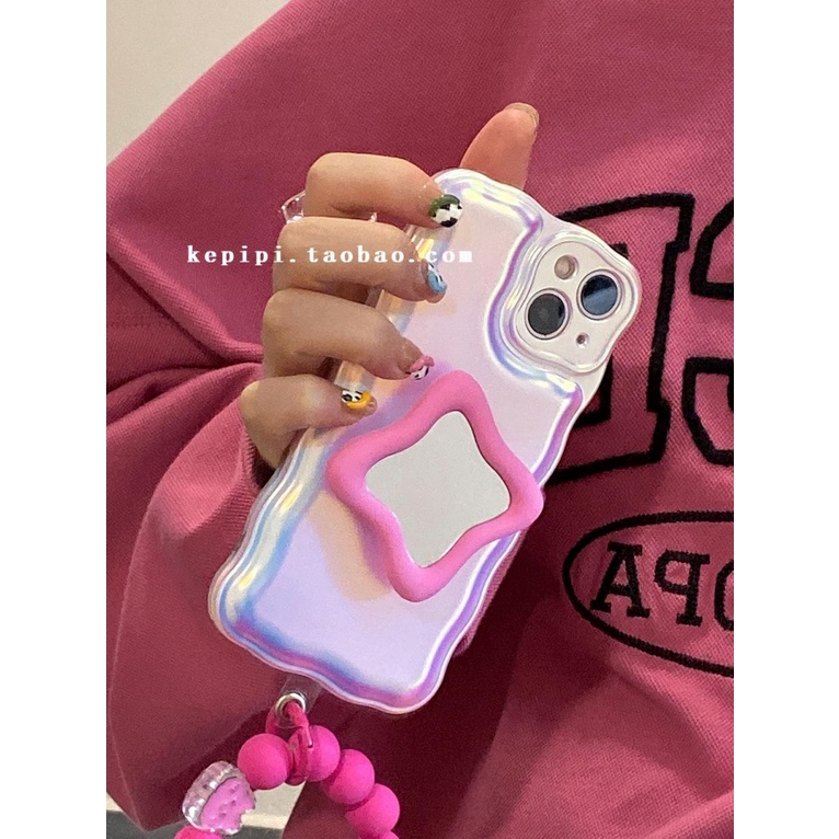 Ốp Điện Thoại Ánh Laser Thời Trang Dễ Phối Đồ Cho iPhone 13 14 Pro Max 11 12