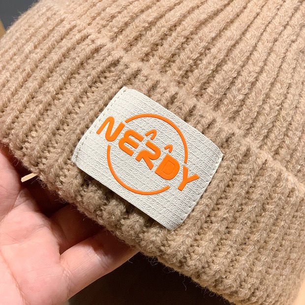 Mũ Len Dày Dặn Giữ Ấm Họa Tiết Gấu Hoạt Hình Thời Trang Thu Đông Cho Mẹ Và Bé