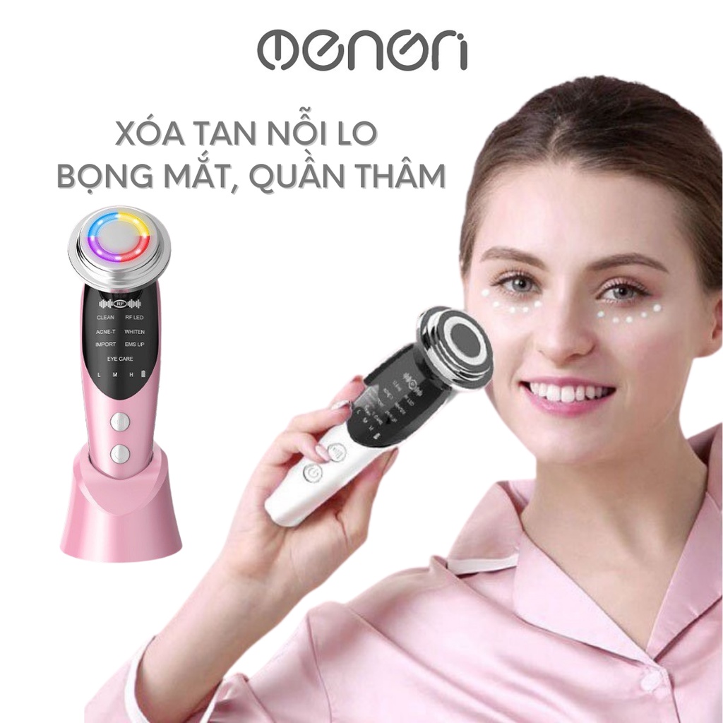 Máy Điện Di Tinh Chất OENON, Máy massage mặt hỗ trợ làm sạch sâu, sáng da, giảm thâm nâng cơ mặt - M8807
