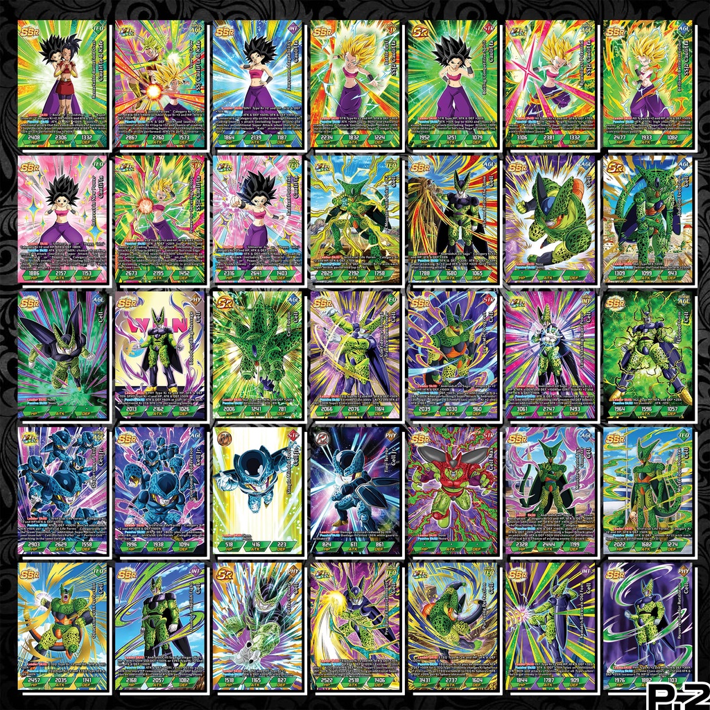 Thẻ Bài Dragon Ball Z Dokkan Battle - 7 Viên Ngọc Rồng - Phần 2 - Khổ 6.3 x 9 cm