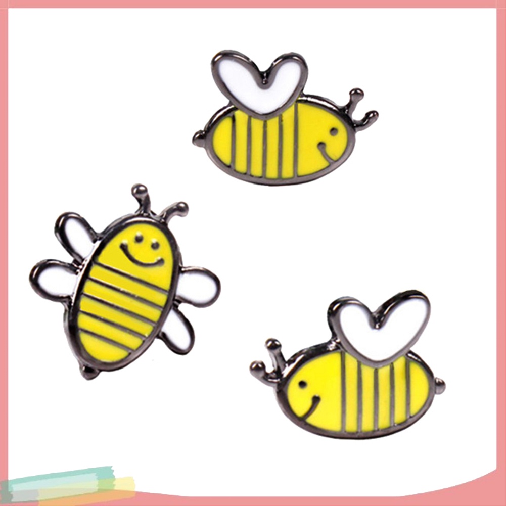 Ghim Cài Áo Hình Con Ong Đính Kim Cương Giả Thời Trang Cho Nữ