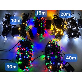 dây đèn led trang trí lục giác 5 mét, 10 mét, 20m, 30m, 40m- decor trang trí nhà cửa