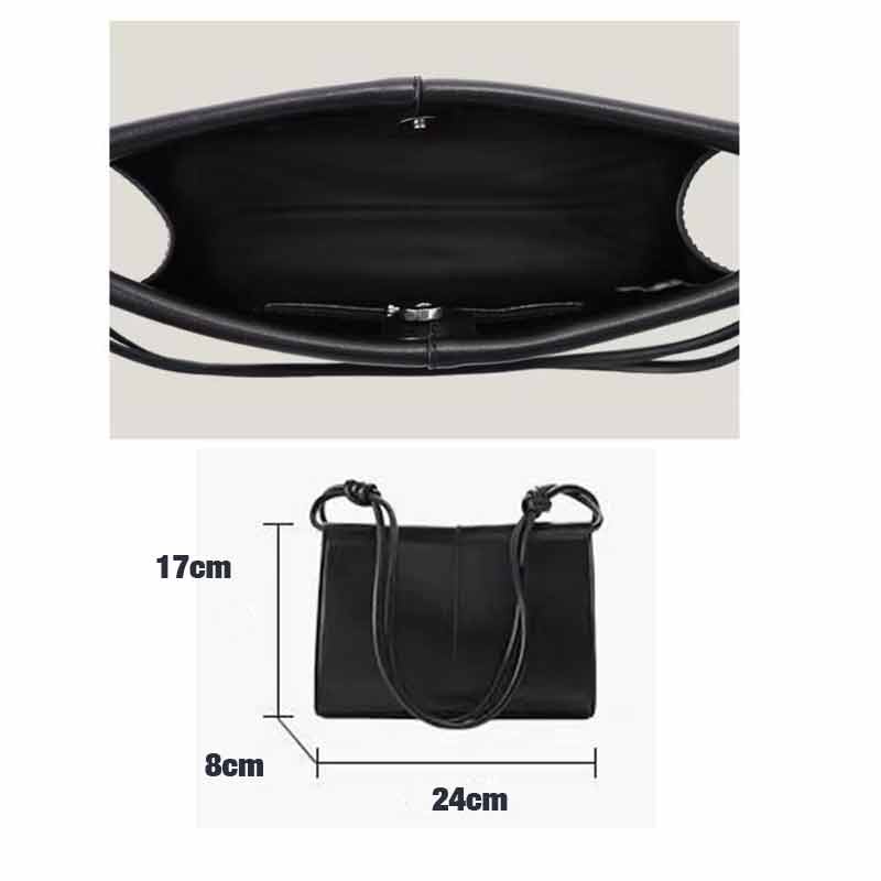 Mischa Túi Đeo Vai Hình Vuông Cỡ Lớn Bằng Da PU Màu Trơn Thời Trang