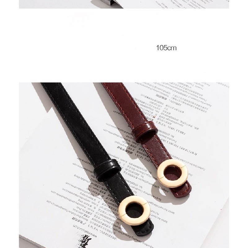 Thắt Lưng Mỏng Phù Hợp Với Đầm / Áo Khoác Sweater Phong Cách ins Dành Cho Nữ