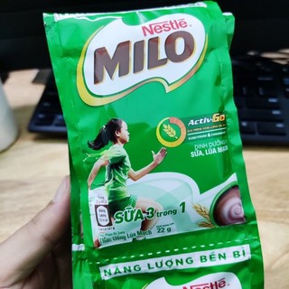 Bột milo sữa 3 in 1 gói 22g