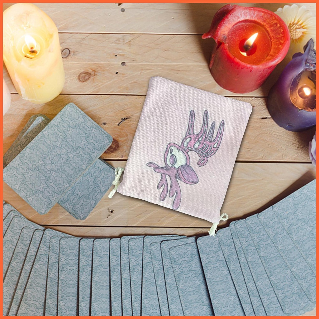 Túi Dây Rút Đựng Bài Tarot / Bài Tarot / Trang Sức In Họa Tiết Hươu Xinh Xắn