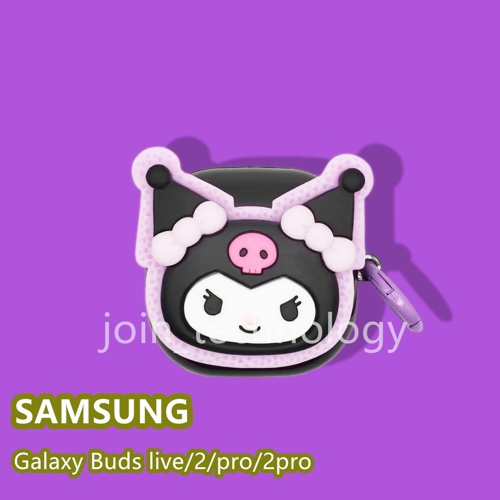 Vỏ Bảo Vệ Hộp Sạc Tai Nghe Bluetooth Samsung Galaxy buds 2 / pro / live / buds 2 pro Bằng Silicon Mềm Hình Anime