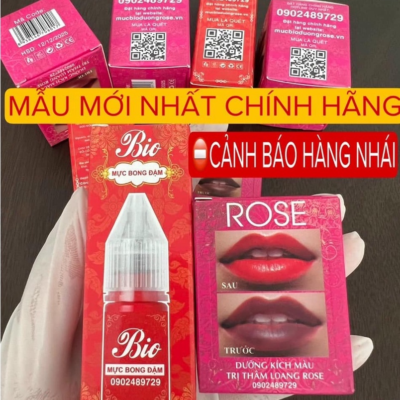DƯỠNG KÍCH MÀU THÂM LOANG ROSE DÙNG SAU PHUN XĂM