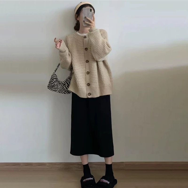 Áo len cadigan bigsize ulzzang hàng order