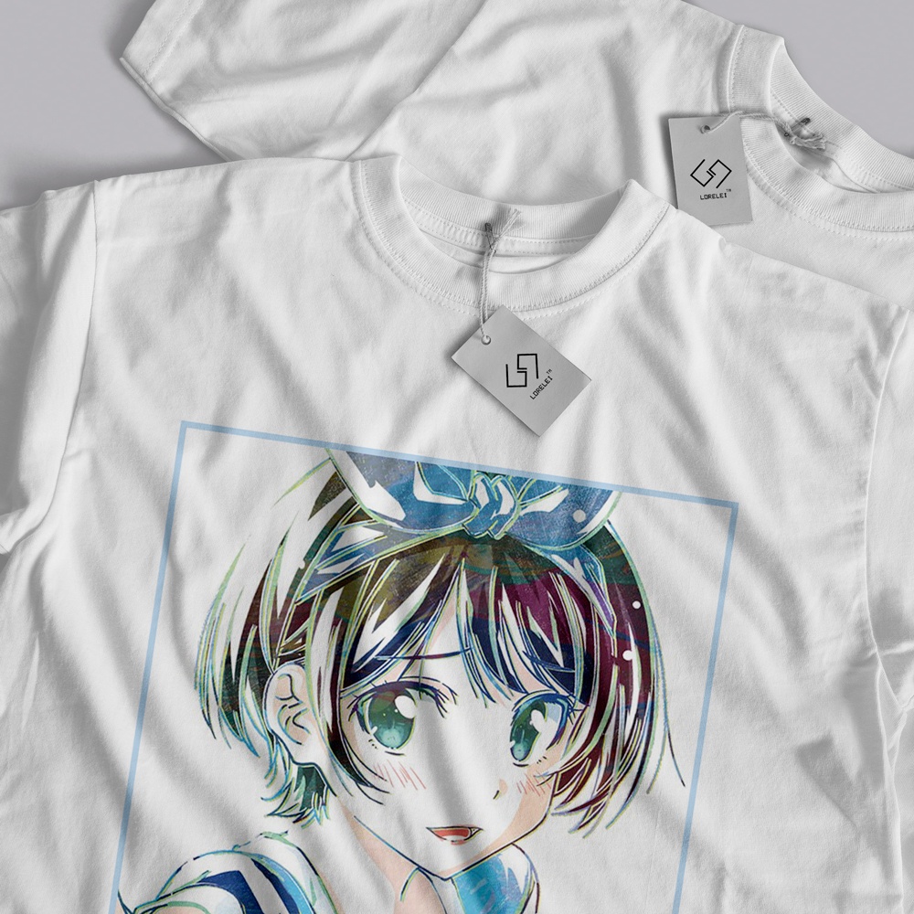Áo thun Rent A Girlfriend Ruka Sarashina Color Art ngắn tay