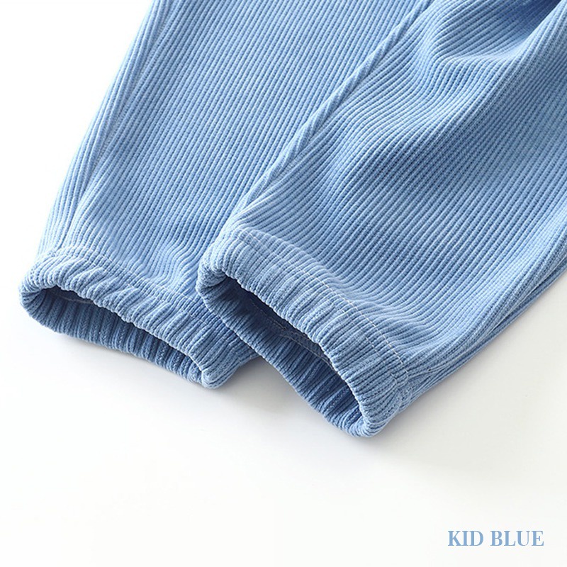 Quần Dài Bằng Lông Cừu Họa Tiết Kẻ Sọc Thời Trang Mùa Thu Hàng Mới Dành Cho Trẻ Em