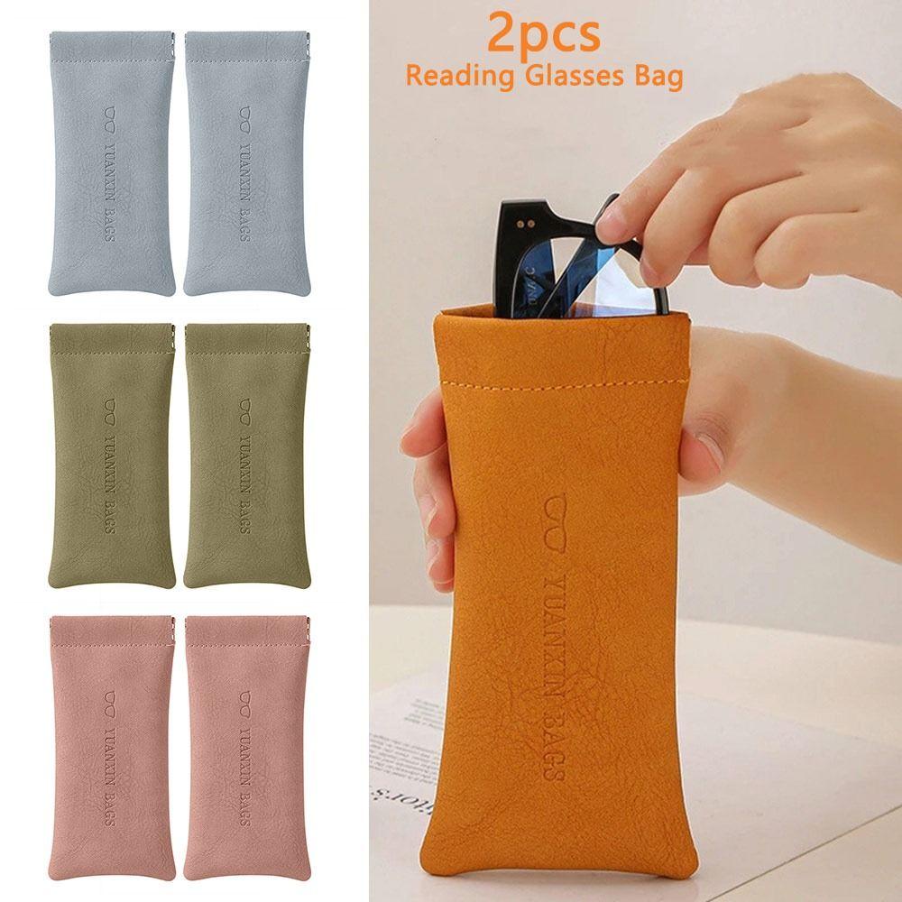 CACTU Túi Da Đựng Mắt Kính Thời Trang