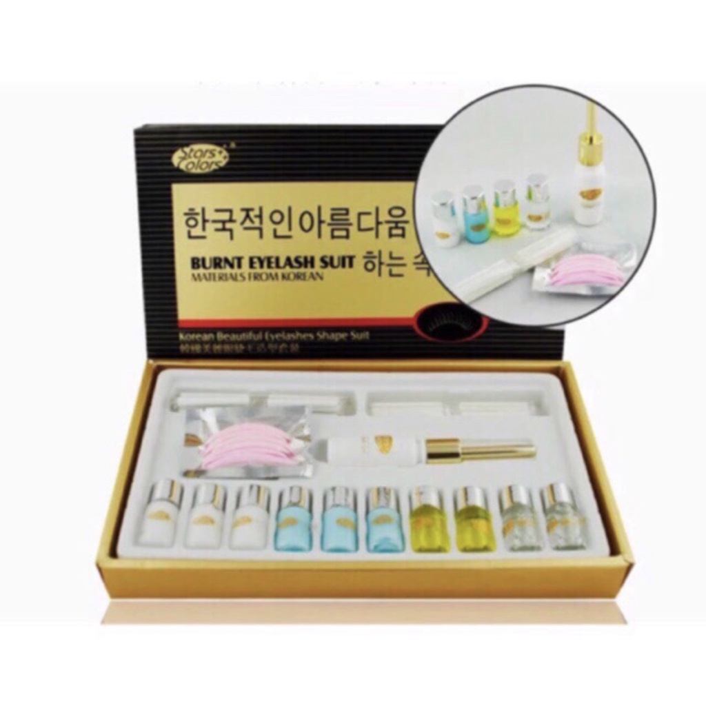 Set uốn mi hàn quốc