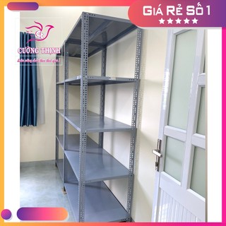 Kệ sắt v lỗ, cao 2m x dài 1m2 x rộng 50cm, kệ lắp ráp đa năng