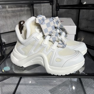 ⚡️FULL BOX⚡️GIÀY SNEAKER LV ARCHLIGHT TRẮNG NƠ CAO CẤP