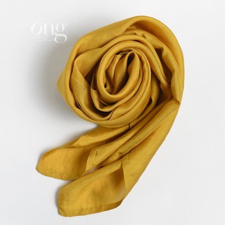 Khăn lụa vuông 100% lụa tơ tằm tự nhiên - Óng Silk