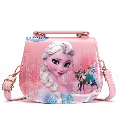 Túi đeo chéo hình công chúa tuyết Elsa cho bé gái diện đi chơi < Hàng loại 1>