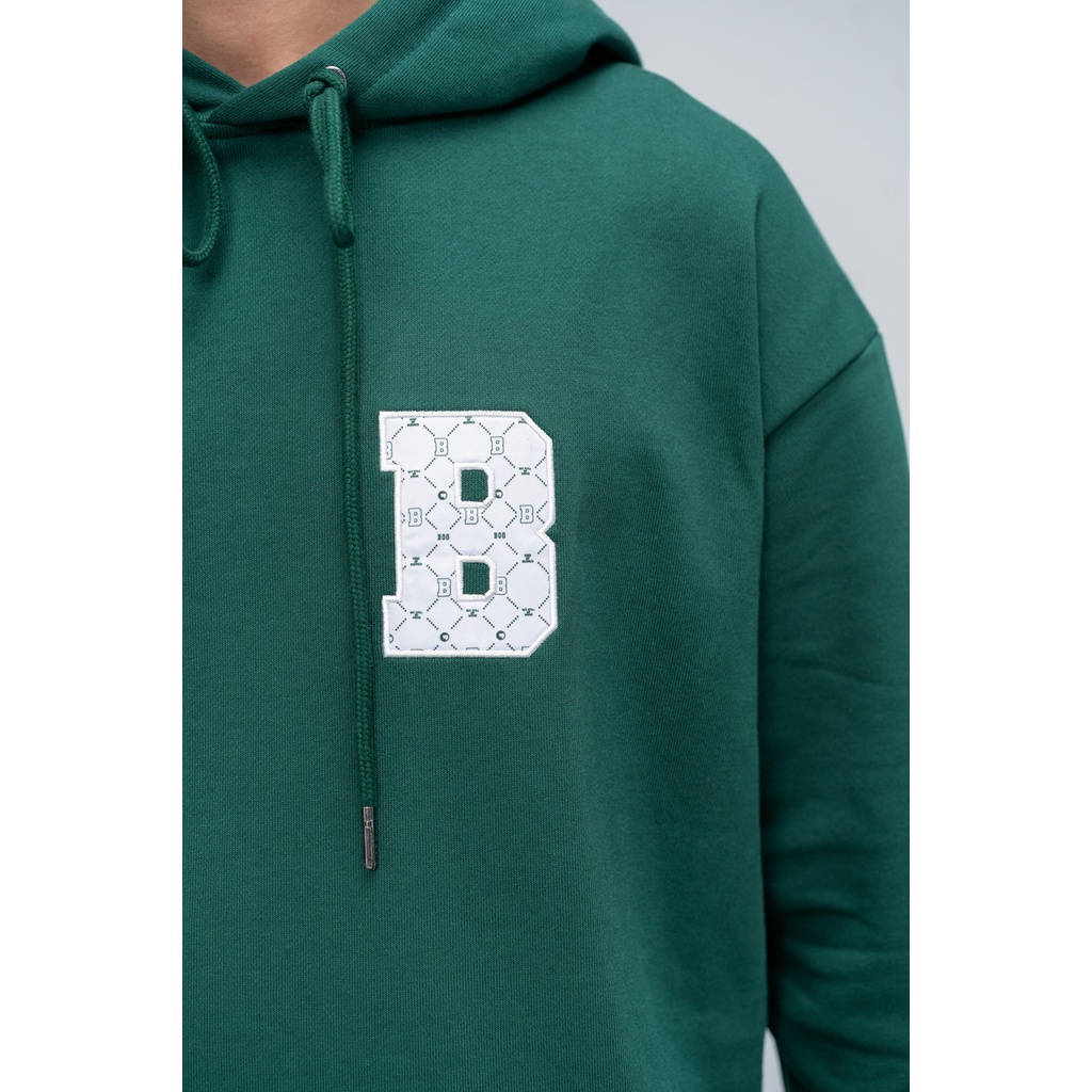 Áo Nỉ Mũ Unisex BOO Dáng Oversize In Lưng BOOEST03