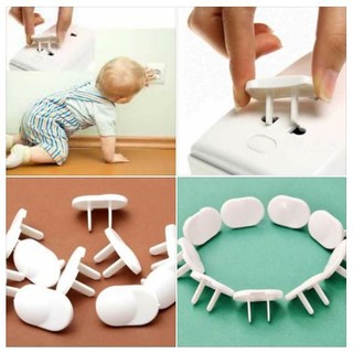 Combo 10 nút bịt ổ điện 2 chân an toàn cho bé
