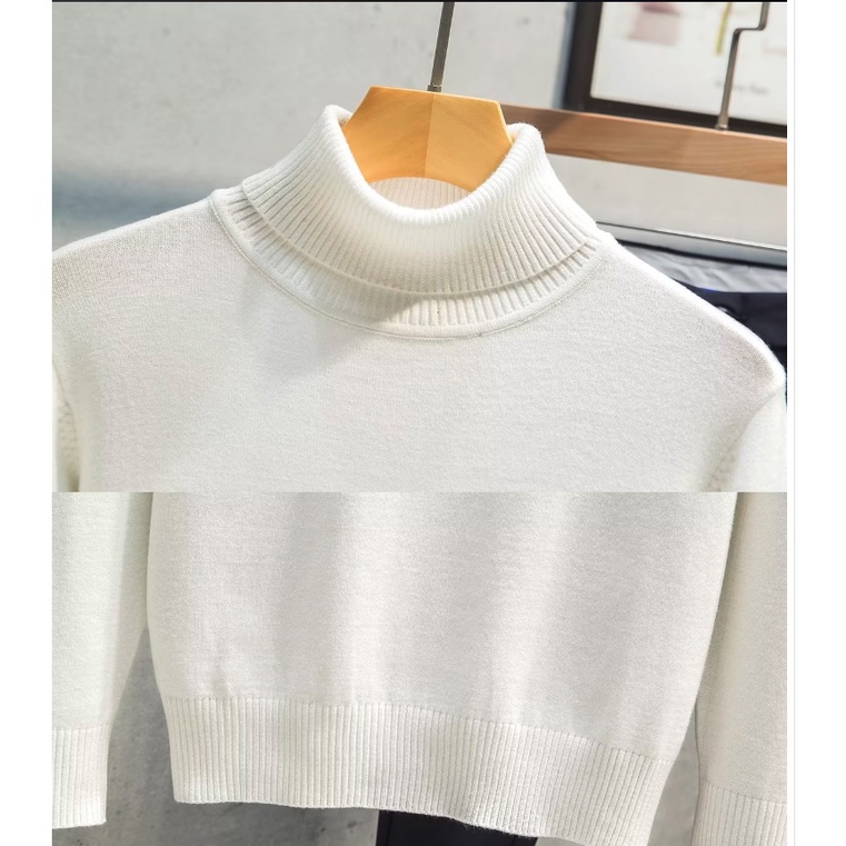 Áo Len Cổ Lọ Nam Quảng Châu Đẹp Cao Cấp Lông Cừu Mềm Mịn Phong Cách Ulzzang Kiểu Dáng Hàn Quốc AL83 Faviti