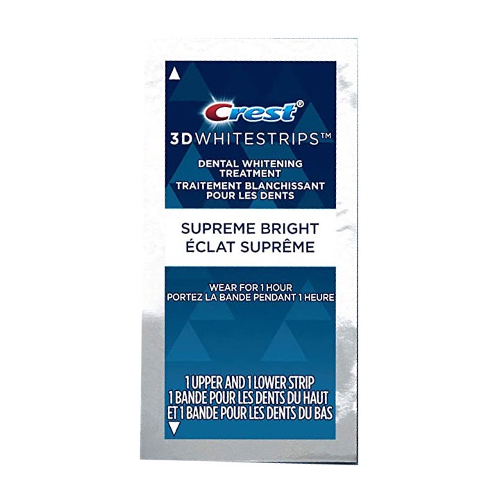 Miếng dán trắng răng Crest 3D White Supreme Bright