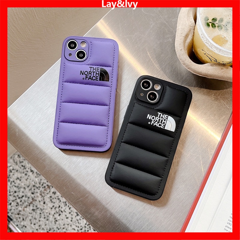 Ốp Điện Thoại Silicone IMD In Hình North Face Hoạt Hình Cho IPhone 14 14Pro 14Max 13ProMax 12 12ProMax 11 11Promax