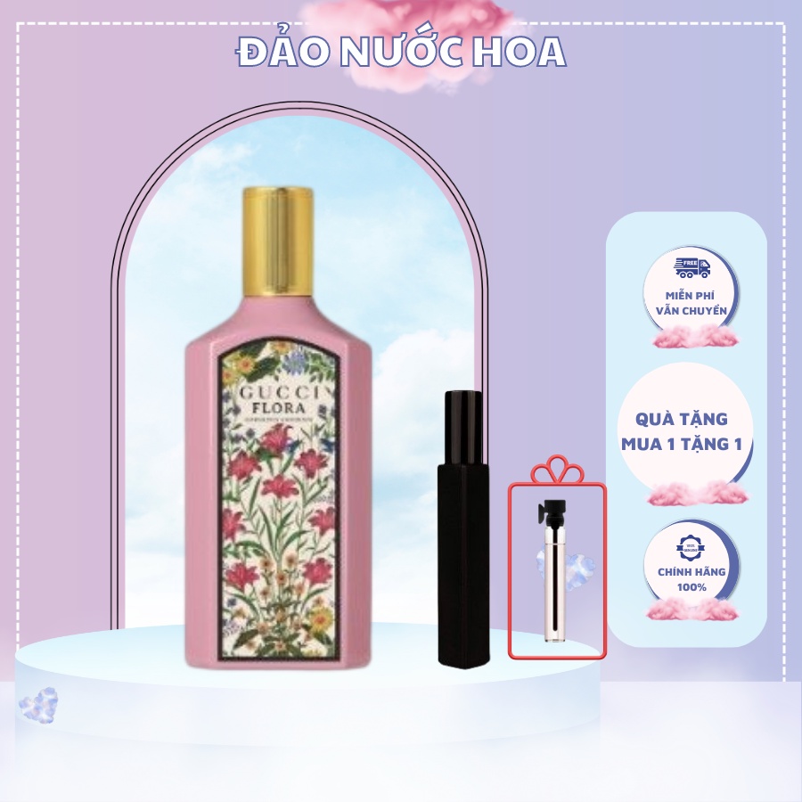 Nước hoa chiết  gucci flora 10ml giá sập sàn nước hoa nữ kiêu kì ngây thơ mềm mại đảo nước hoa - A17 | BigBuy360 - bigbuy360.vn