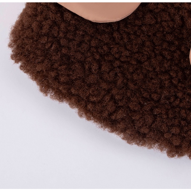 ÁO KHOÁC LÔNG CỪU CÓ MŨ SIÊU ẤM ÁP MÙA ĐÔNG CHO THÚ CƯNG