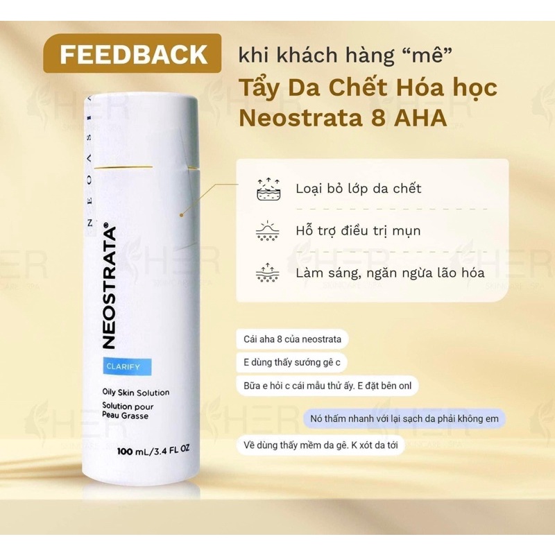 Tẩy Da Chết Hóa học Neostrata 8 AHA 100ml