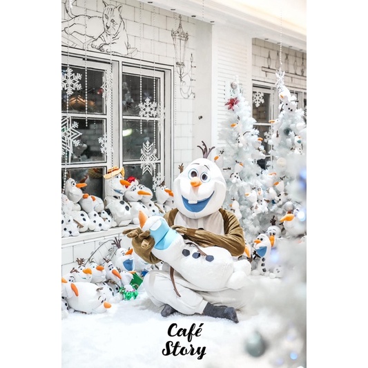 Gấu bông Olaf frozen size 30-60cm