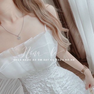 đầm gấm voan dáng dài 2S hot