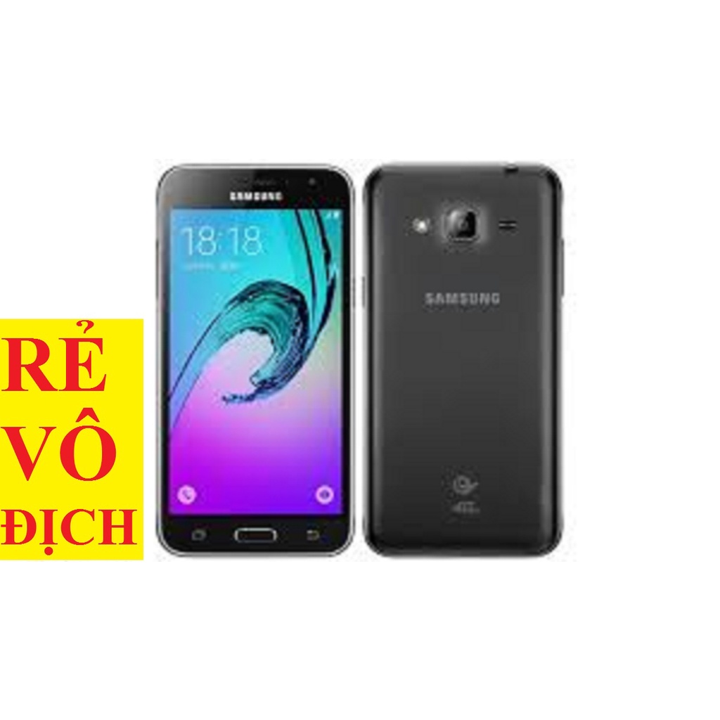 Điện thoại Chính Hãng Samsung Galaxy J3 bản 2016 2sim, máy nghe gọi to rõ, xem phim youtube chất - GGS 04